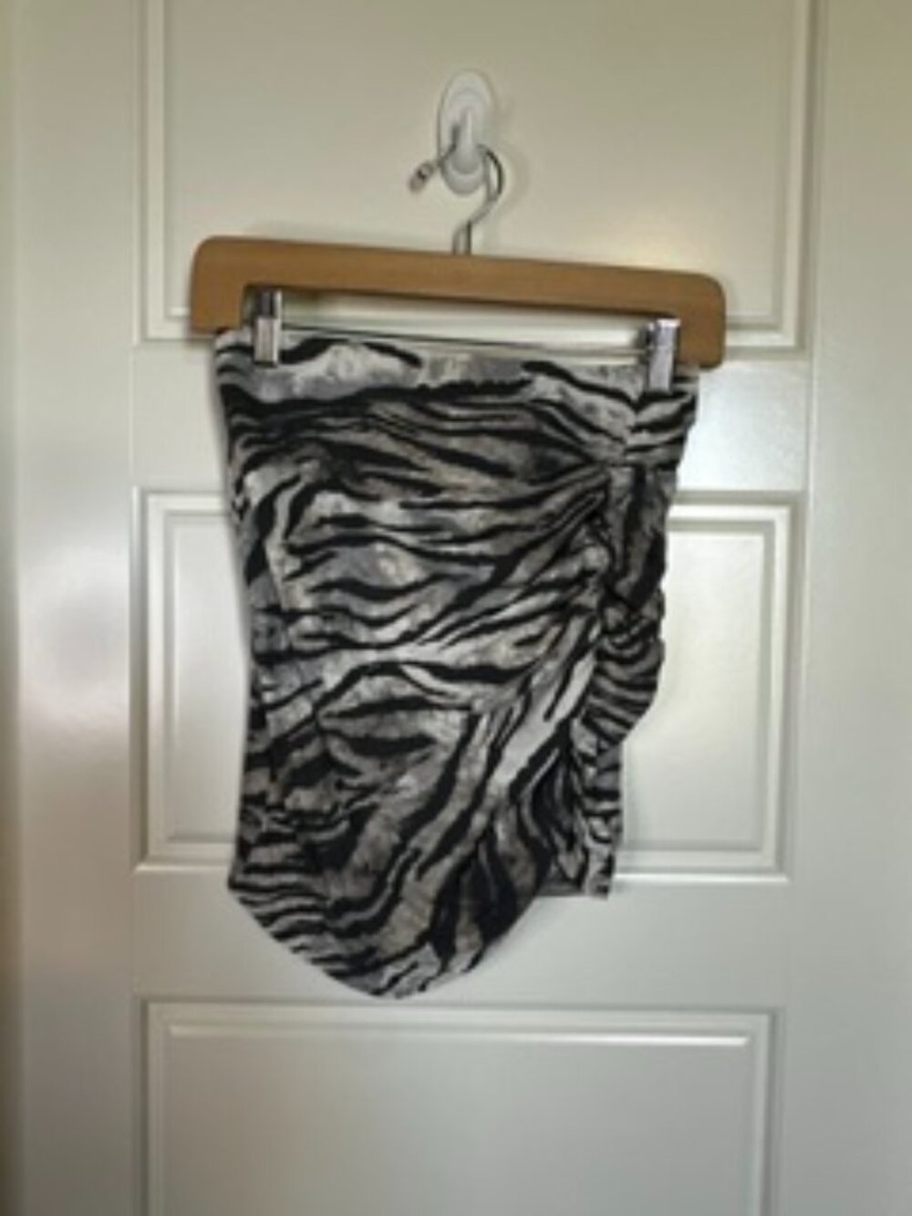 LNA Clothing Strapless Tube Top Animal Print